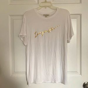 Express One Eleven “See You Later” Tee Sz M